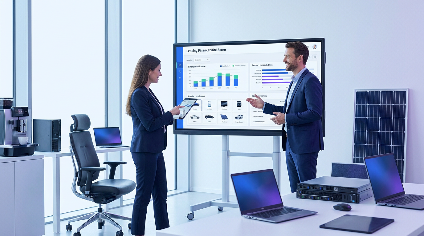 Score de finançabilité leasing : la méthode pour prioriser un catalogue d’équipements B2B